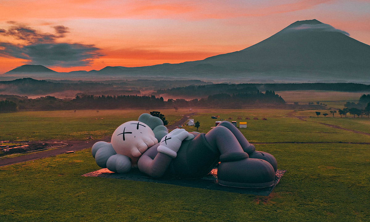 What Went Down at 'KAWS:HOLIDAY' Mt. Fuji Campout