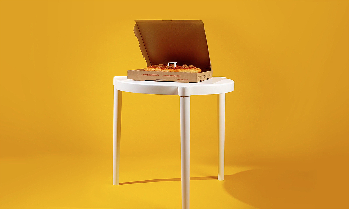 IKEA Pizza Hut table