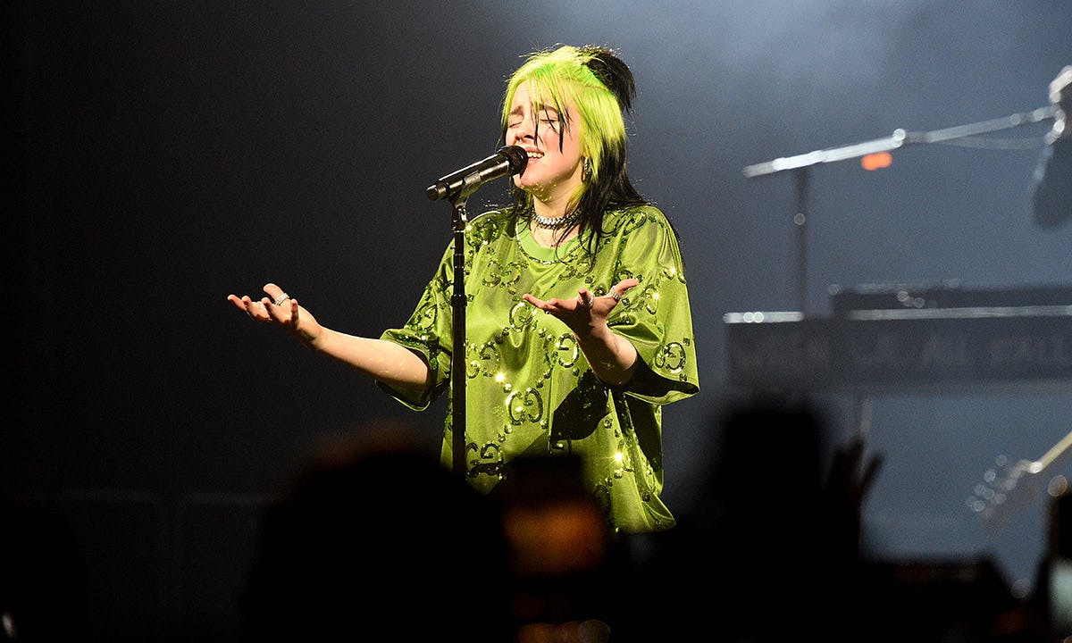Billie Eilish tour body protest