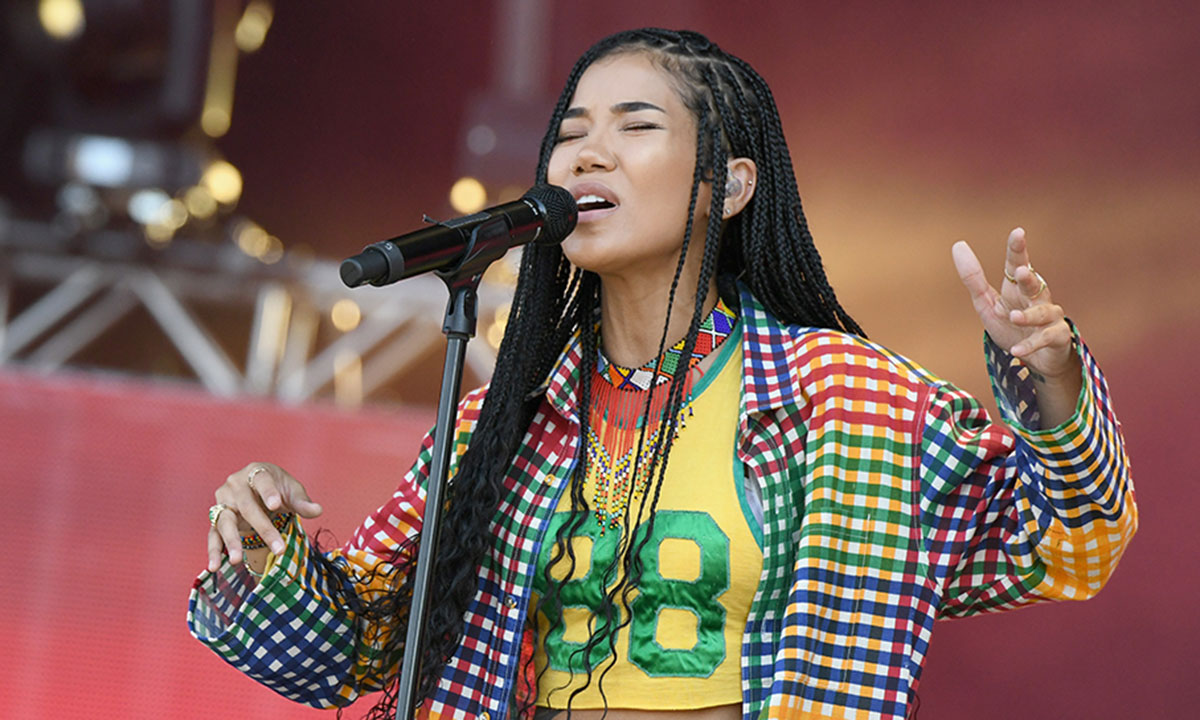 Jhene Aiko performs onstage at SOMETHING IN THE WATER