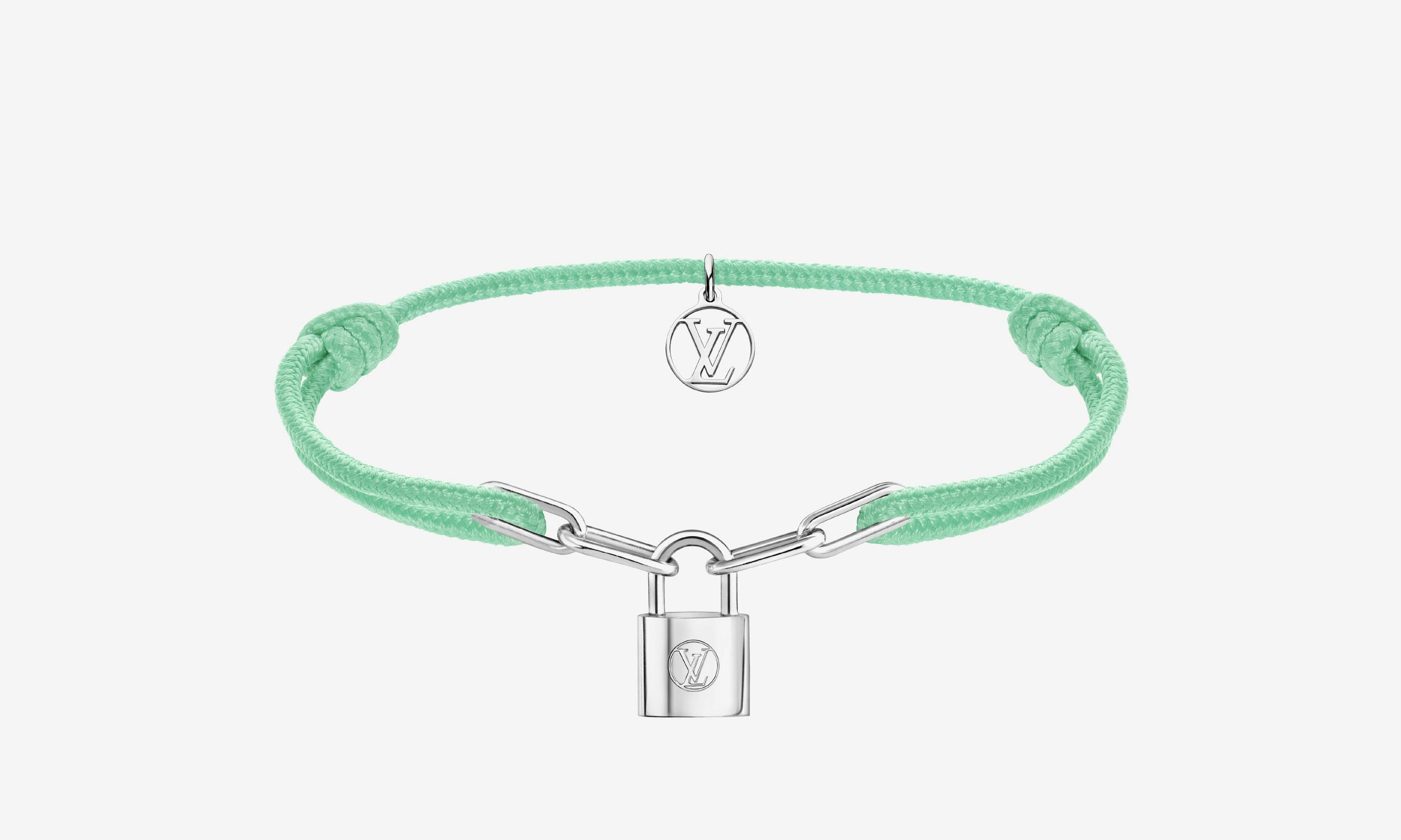 Louis Vuitton release Silver Lockit Fluo bracelets in aid of