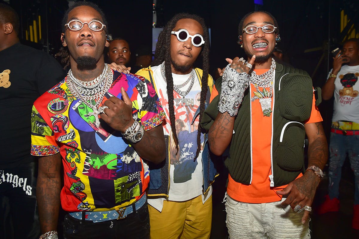 Migos backstage at Hot 107.9 Birthday Bash 2019