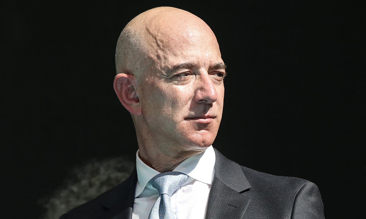 Jeff Bezos suit and tie
