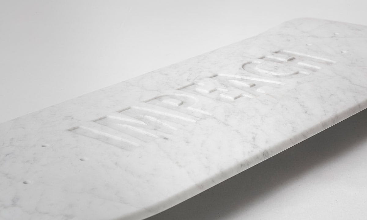 the skateroom x Jenny holzer board