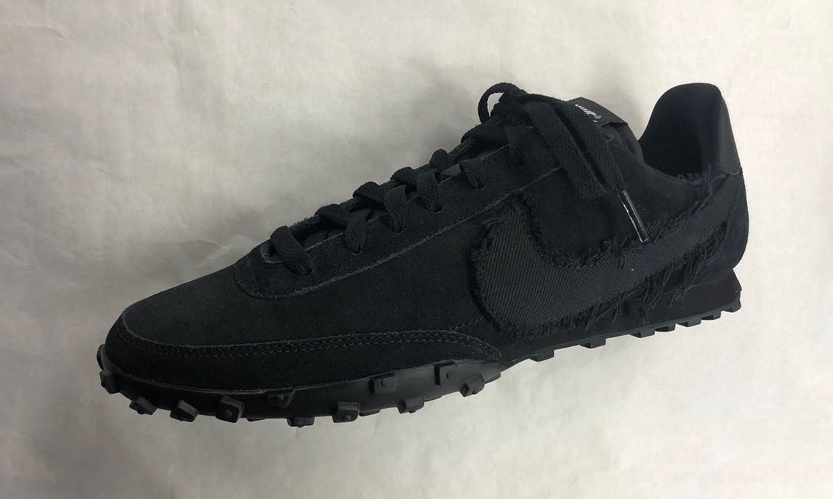 COMME des GARÇONS Nike Waffle Racer Black