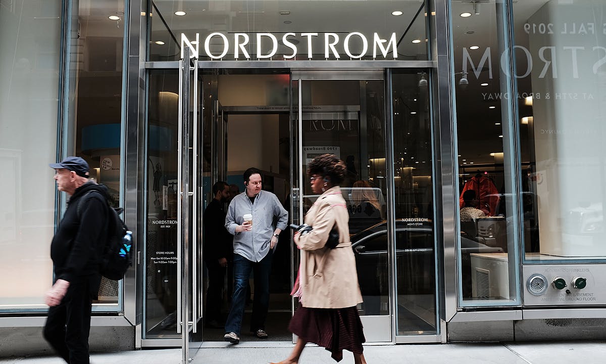 Nordstrom store sign