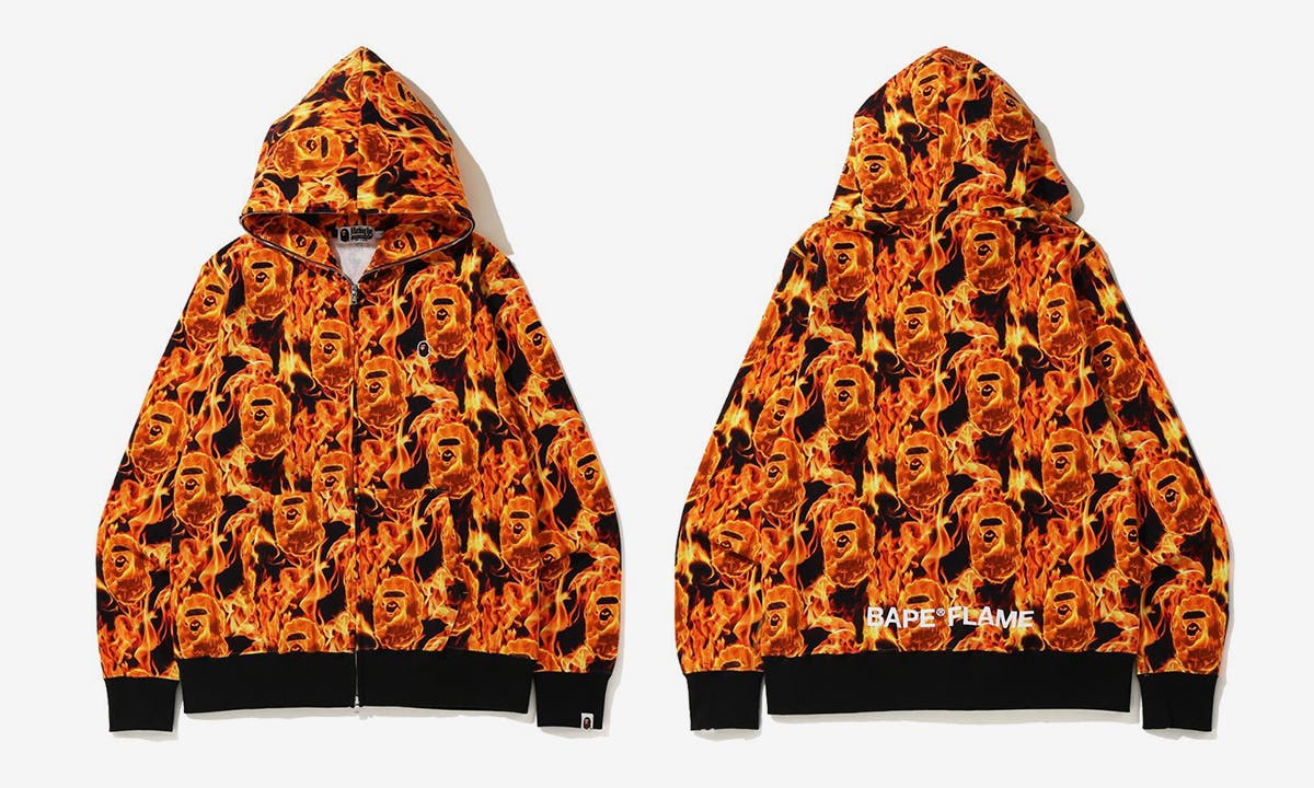 BAPE FLAME Hoodie