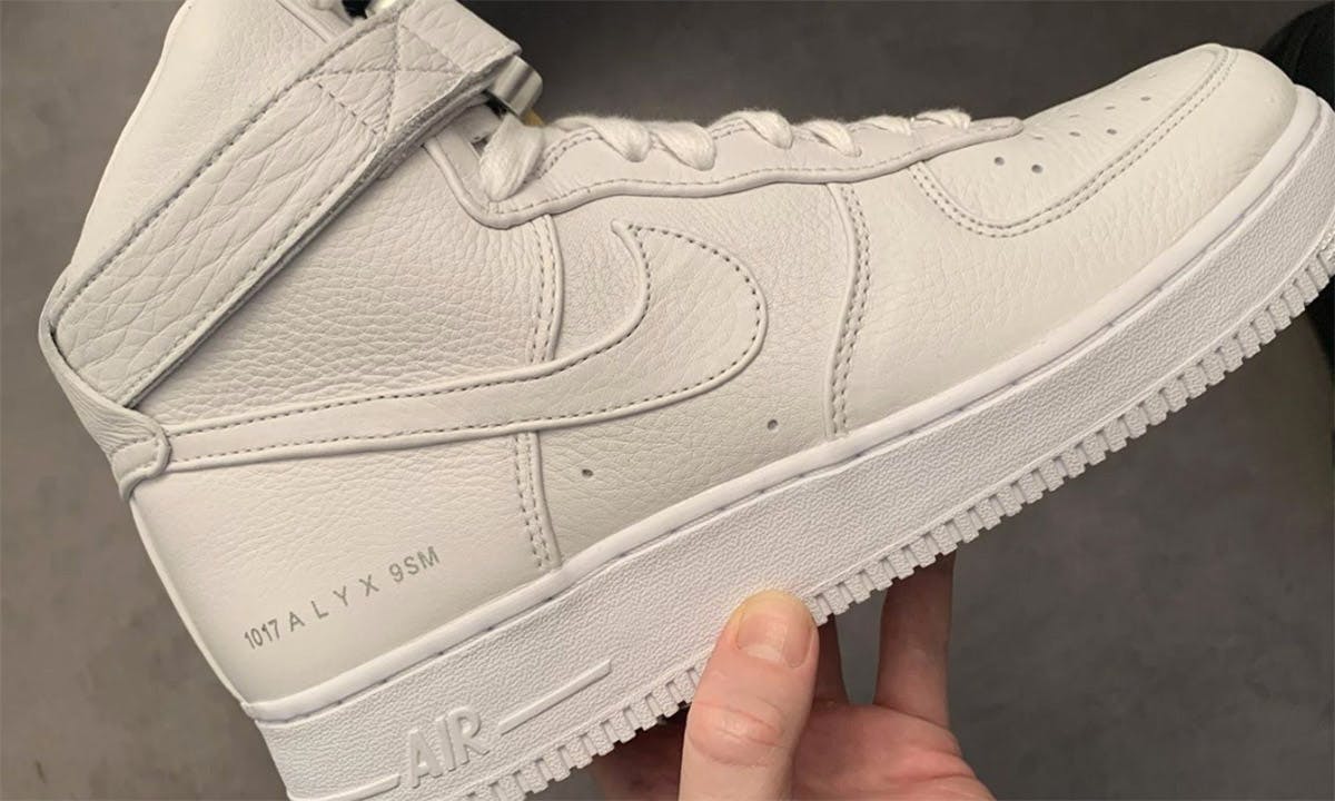 1017 ALYX 9SM Nike Air Force 1 white