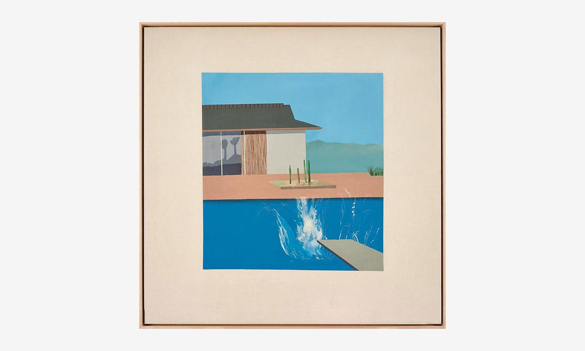 David Hockney The Splash