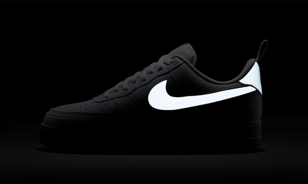 Nike Air Force 1 reflective swoosh