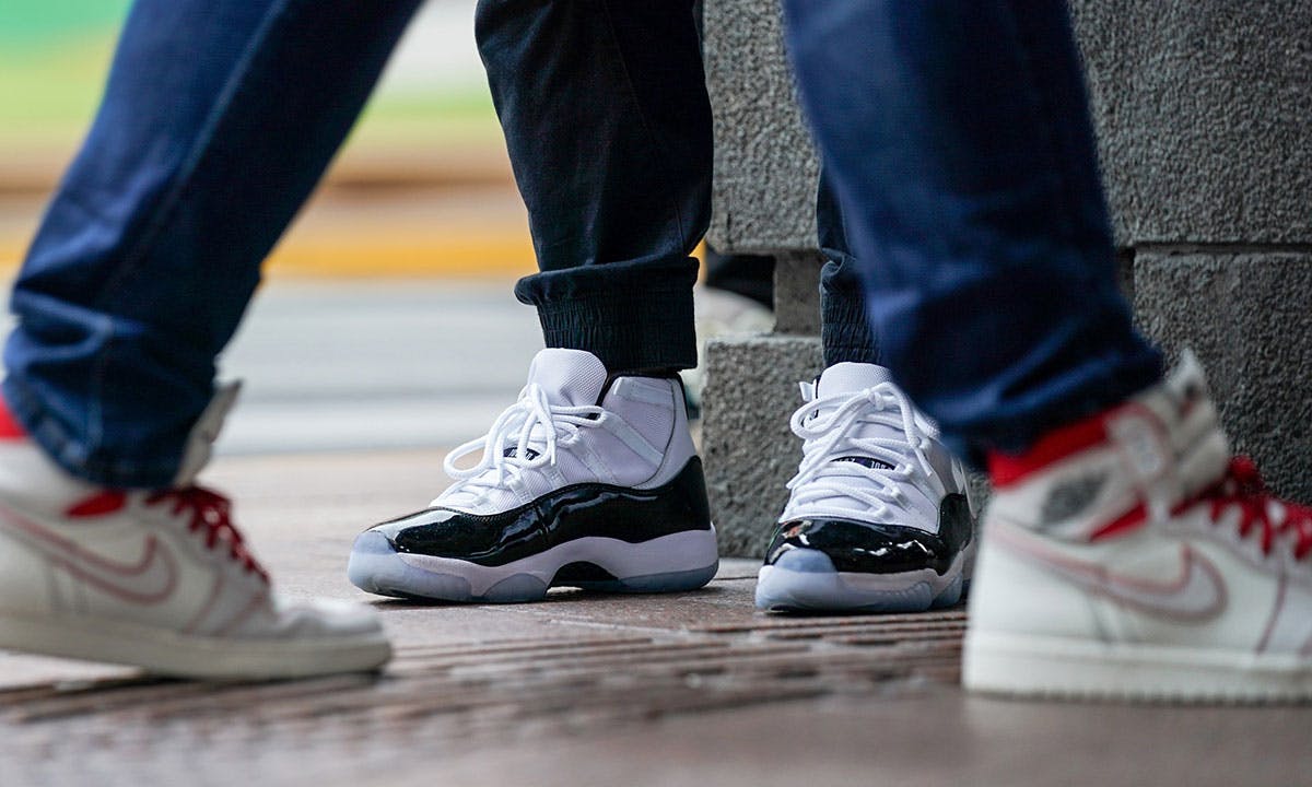 on-foot look at nike air Jordans