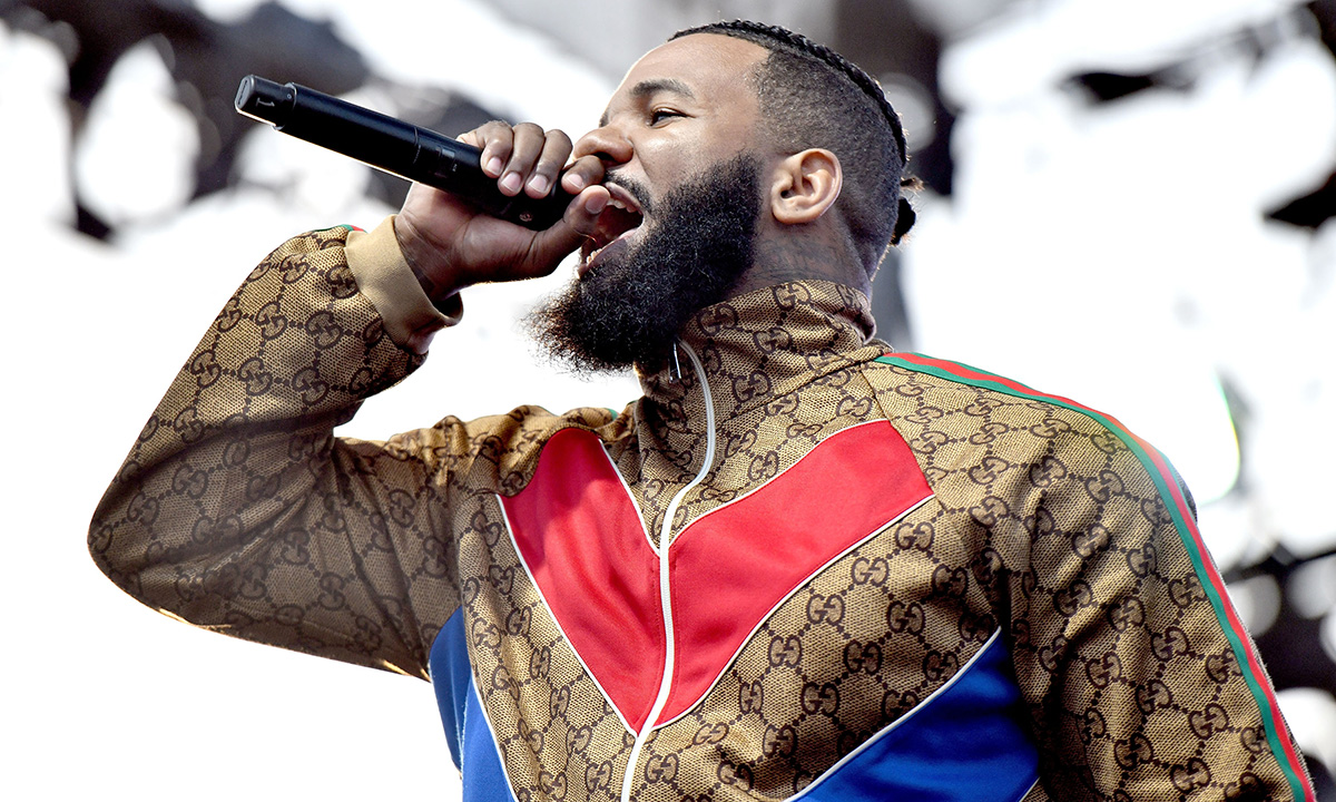 The Game performing