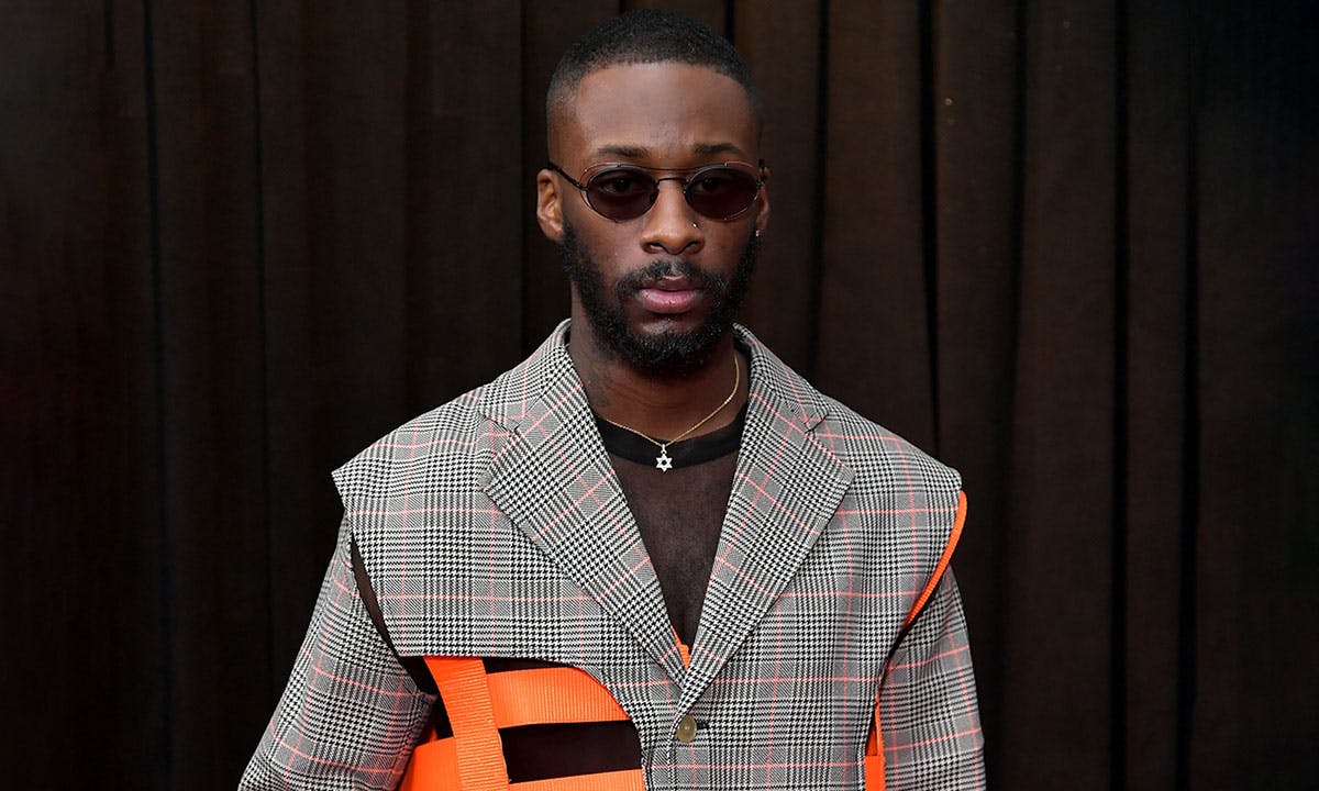 GoldLink at the 61st Annual Grammy Awards red carpet