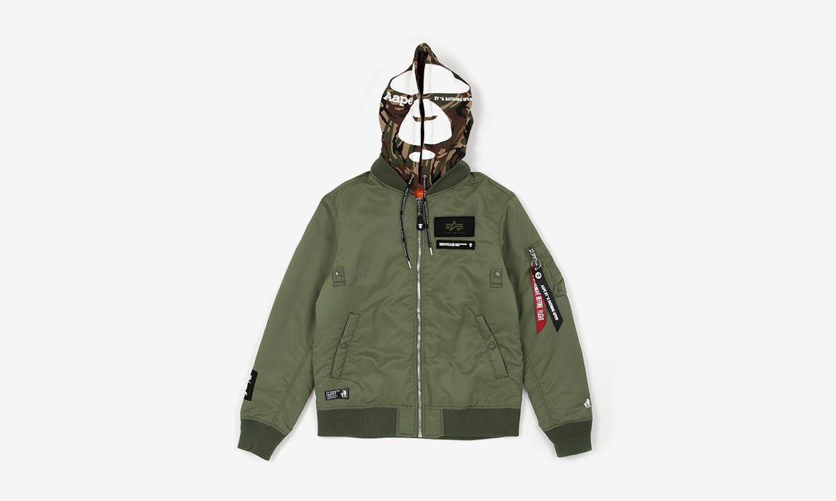 AAPE & Alpha Industries Debut FW19 Collaboration