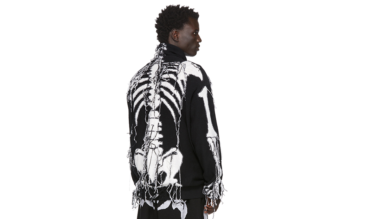Loewe Goes Goth with Luxury Skeletal Knitwear
