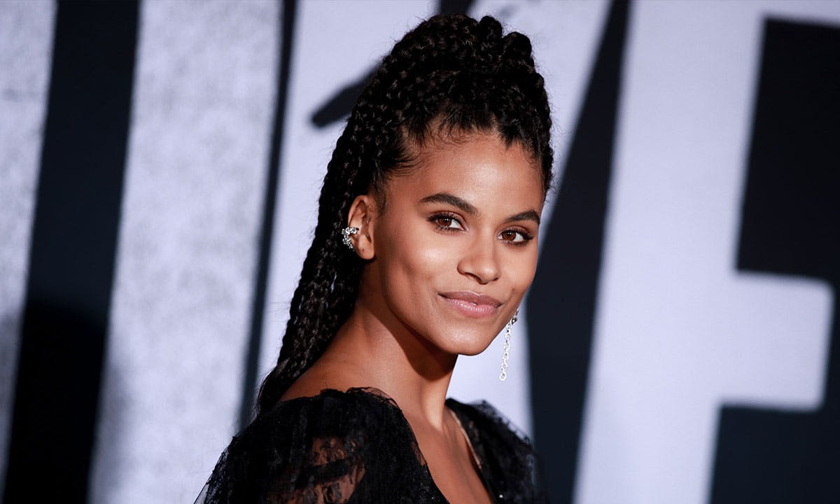 Zazie Beetz Joker premiere long box braids