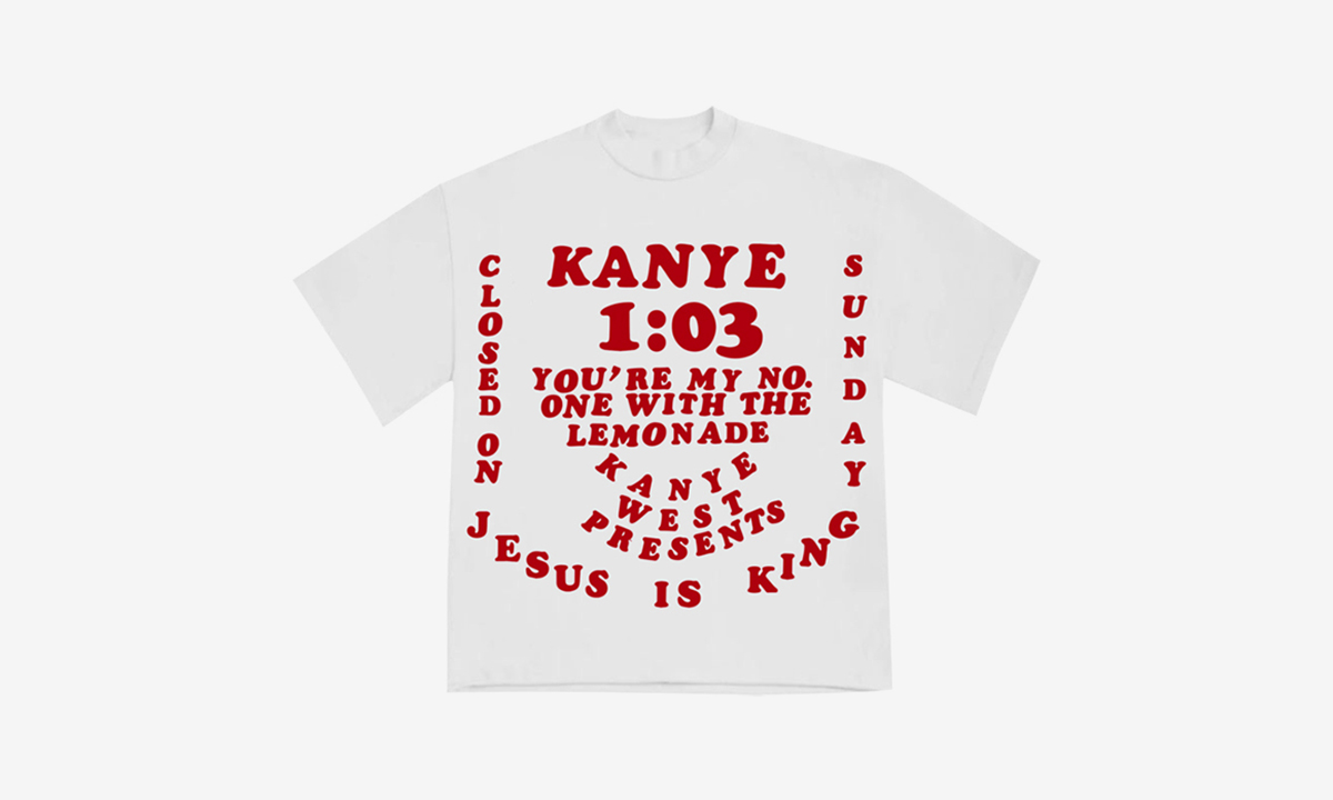Kanye West Cactus Plant Flea Market Jesus Is King T-shirt