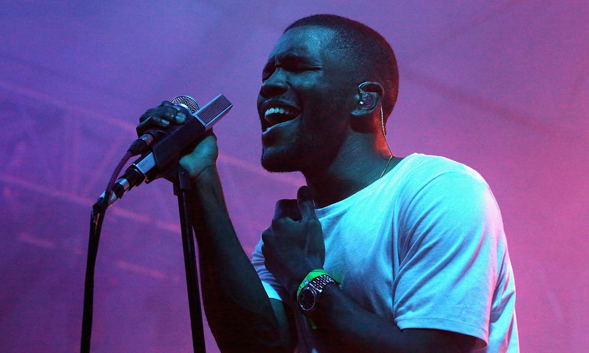 Frank Ocean performing