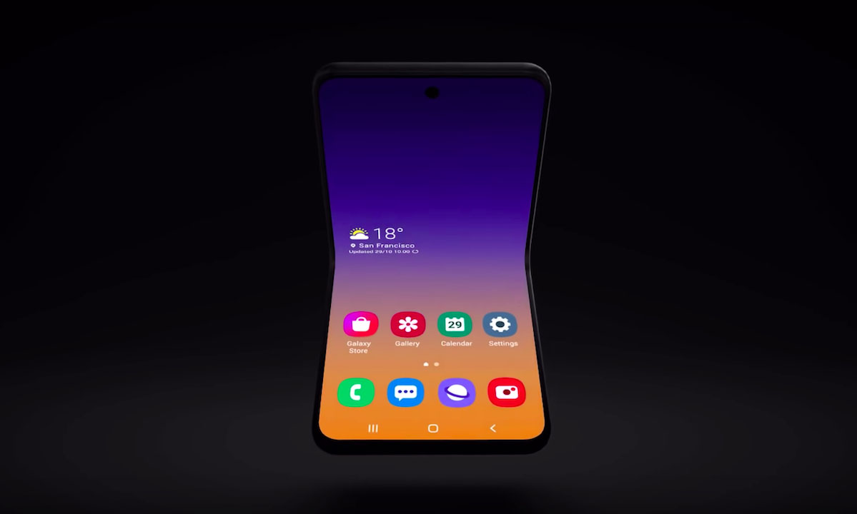 Samsung Foldable Flip Phone