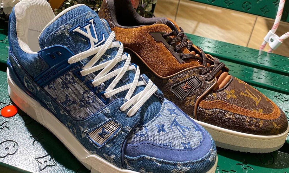 Louis Vuitton Blue Denim LV 408 Sneaker