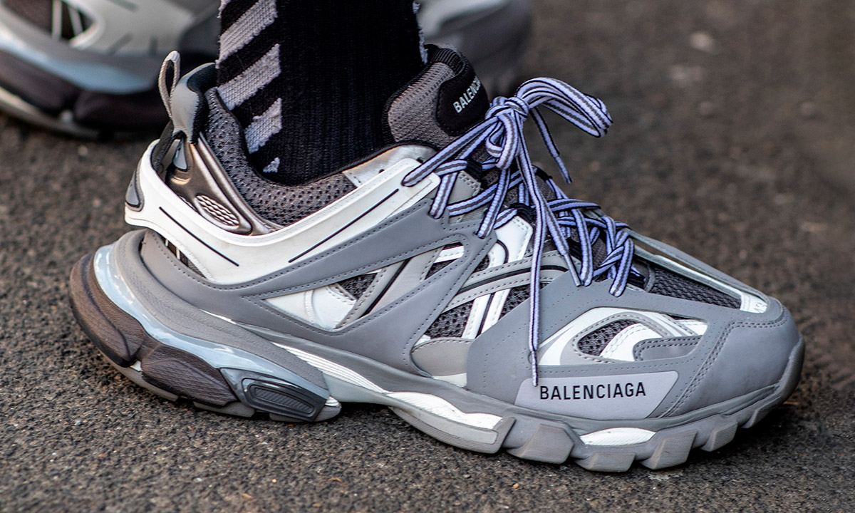 Balenciaga Track 2 light grey sneakers
