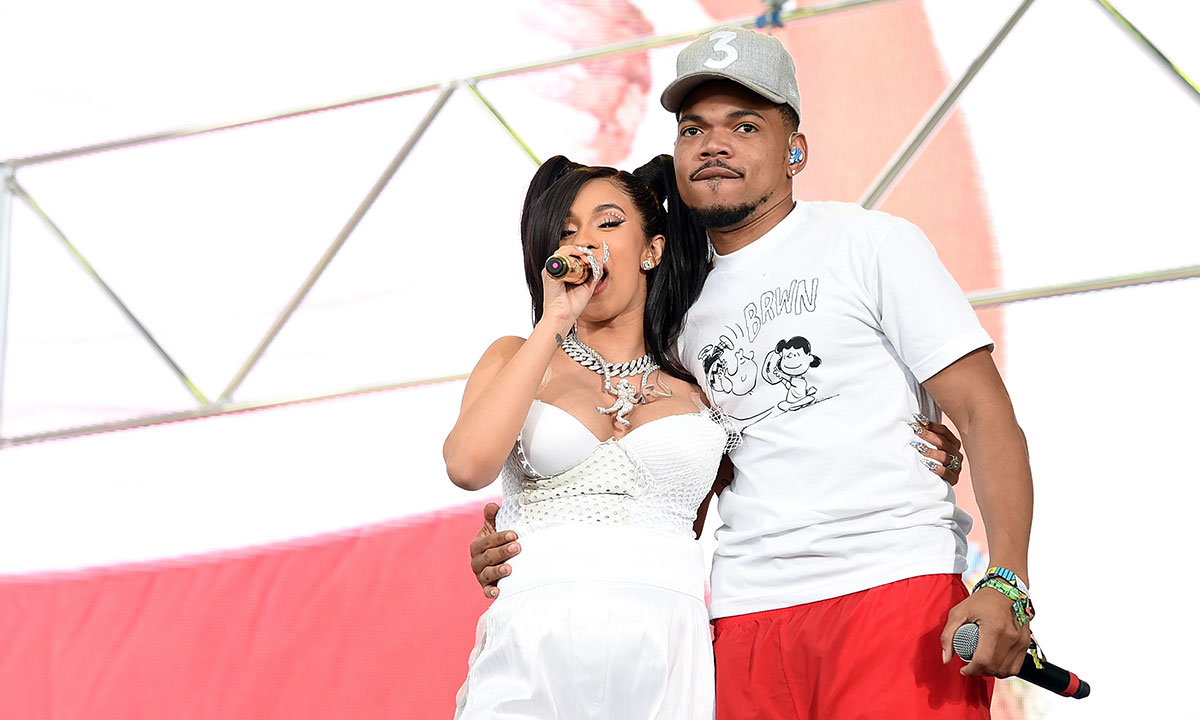cardi b and chance the rapper