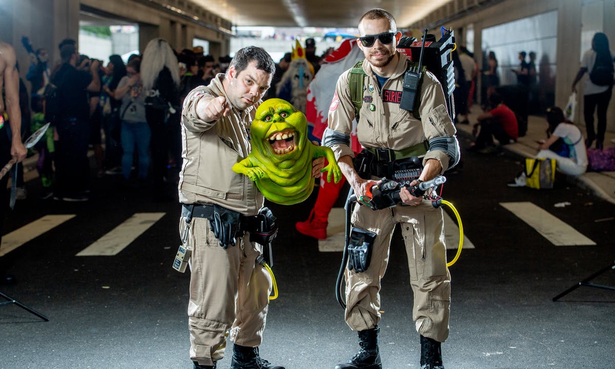 Ghostbusters Sony AR Experience