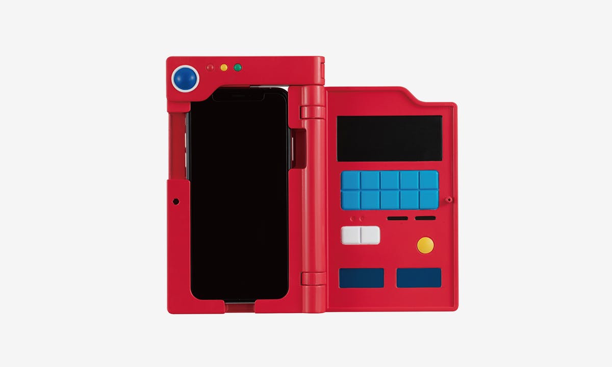 Premium Bandai Pokémon Pokedex iPhone case red