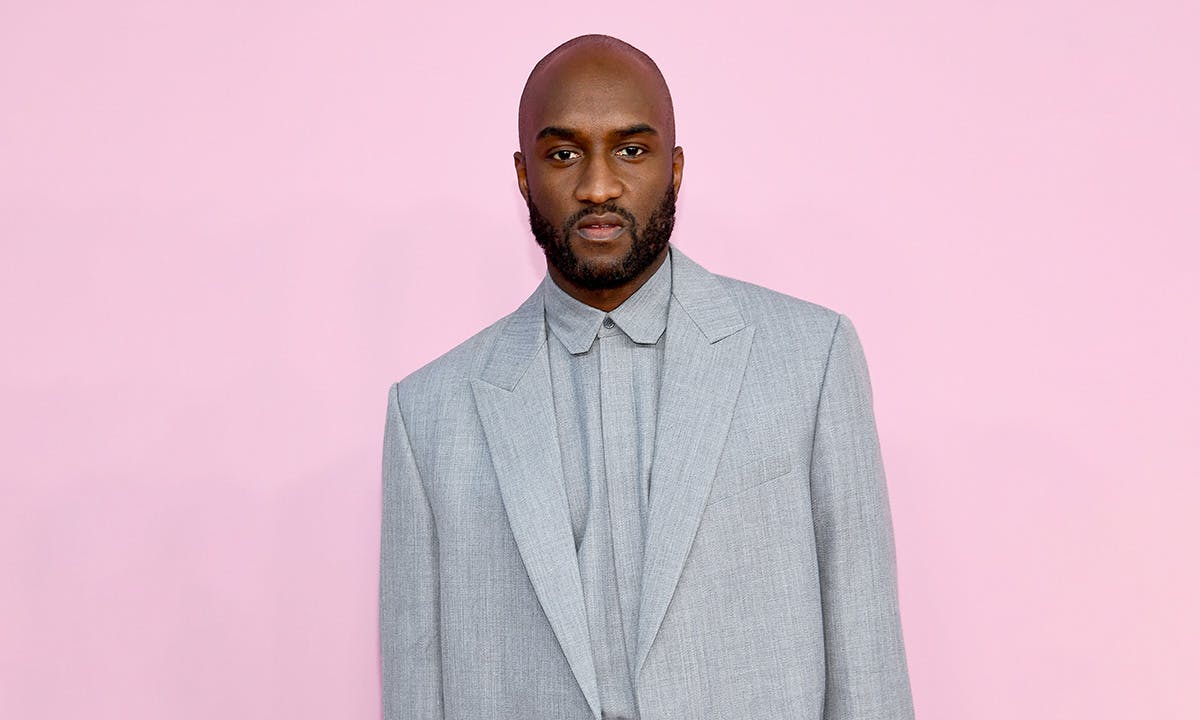 Virgil Abloh Gray Suit