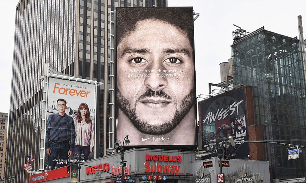 nike kaepernick one year later Colin Kaepernick