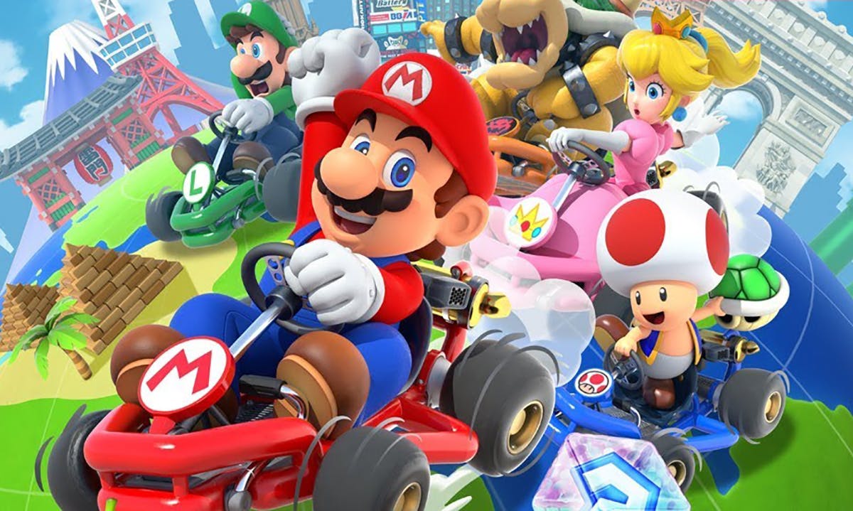 mario kart tour trailer feature nintendo