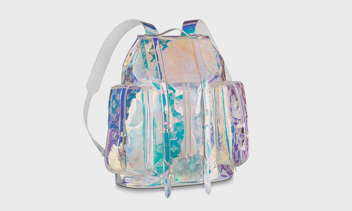 Louis Vuitton Vigil Abloh Iridescent Monogram Prism Christopher GM Backpack  White Hardware, 2019 Available For Immediate Sale At Sotheby's