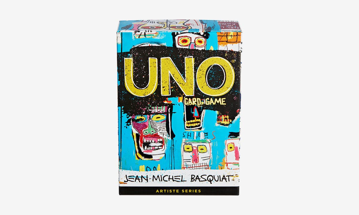 jean michel basquiat uno cards feature mattel