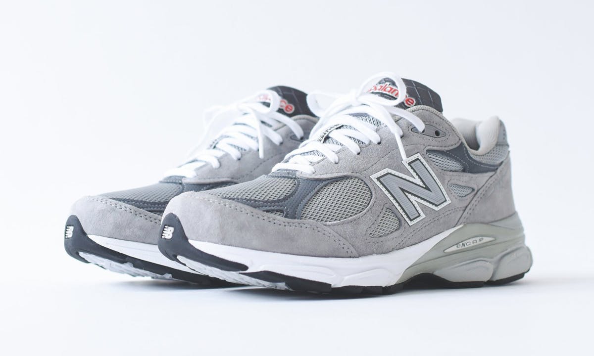 new balance 990v3 grey white release date price kith ronnie fieg