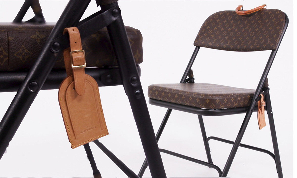 This New York Designer Turns Louis Vuitton Bags into Custom Chairs