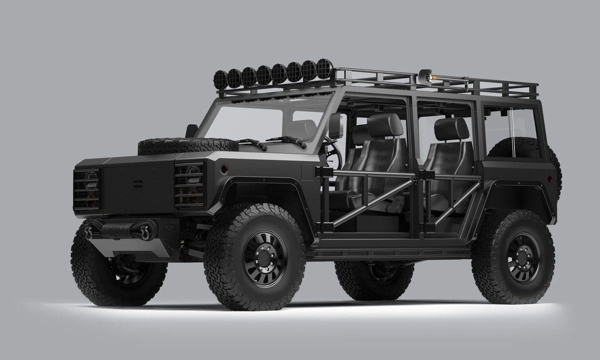 bollinger electric truck customizations feature