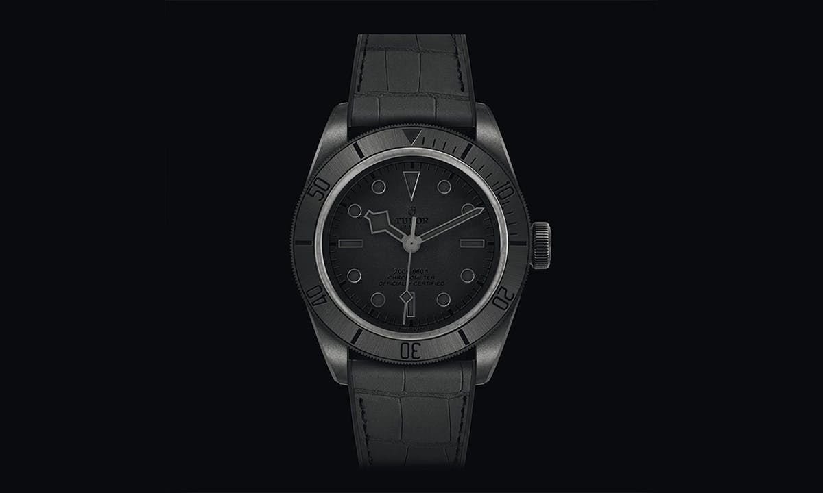 tudor black bay ceramic one watch feature