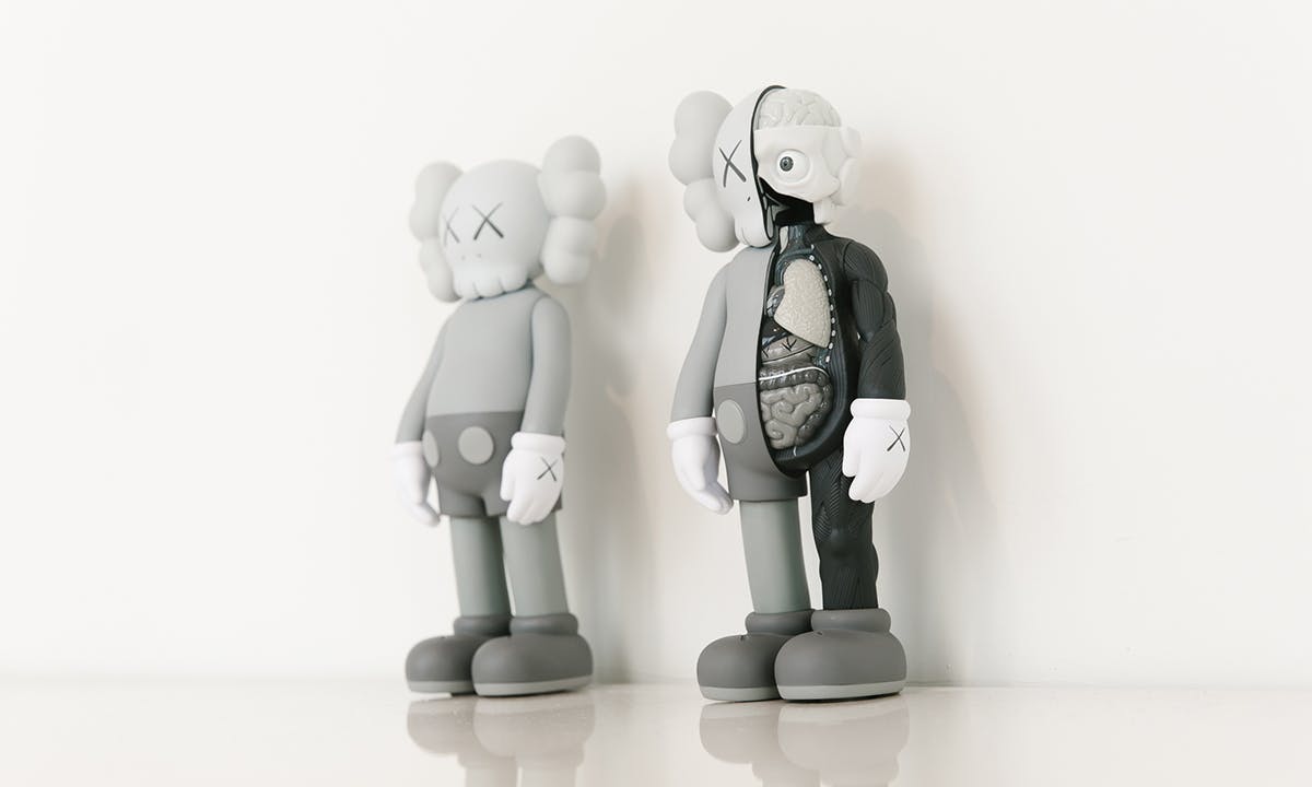 originalfake piece feature KAWS