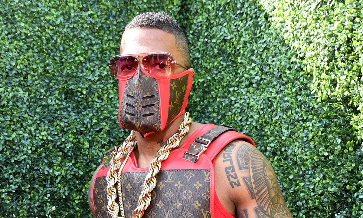 nick cannon louis vuitton mask