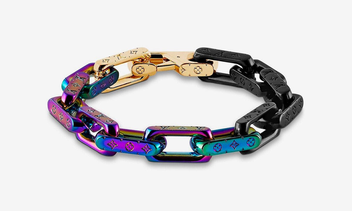 Louis Vuitton, a 'Chain Link' bracelet designed by Virgil Abloh. - Bukowskis