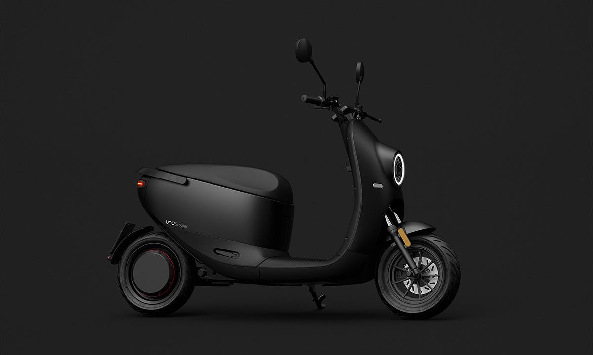 unu electric scooter new LG bosch