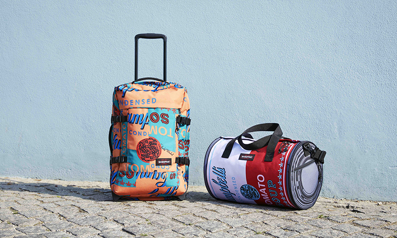eastpak andy warhol collection feature