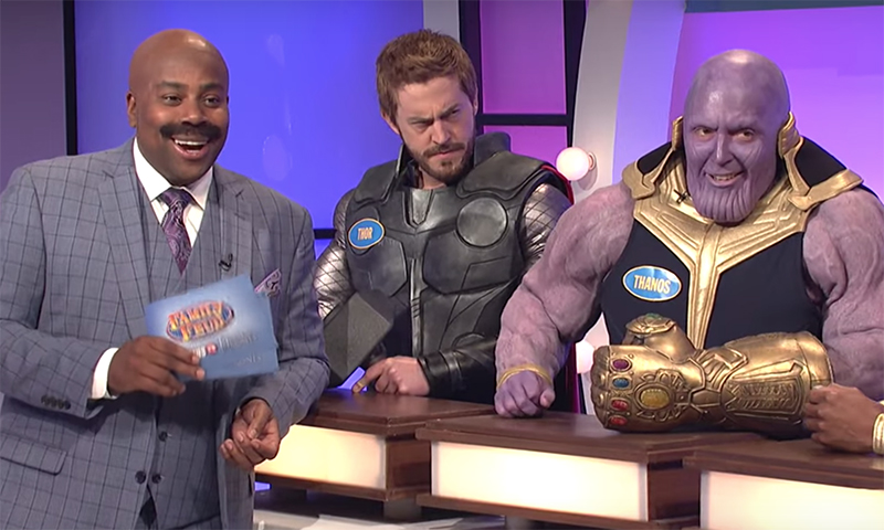 game of thrones avengers family feud snl feature saturday night live
