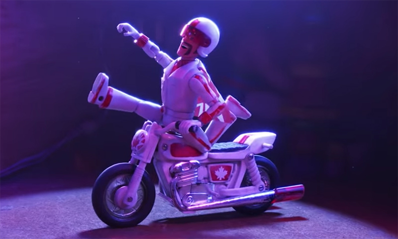 toy story 4 duke caboom tv spot feature keanu reeves