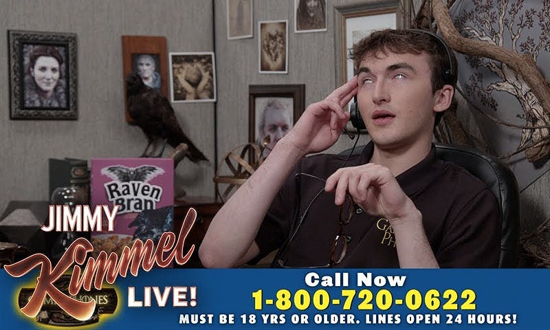 got hotline game of thrones jimmy kimmel