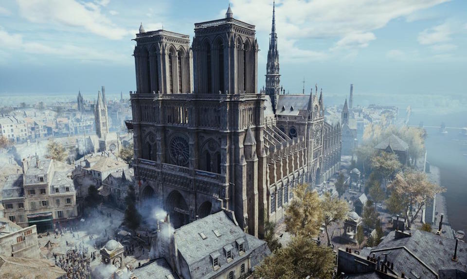 assassins creed notre dame donation Notre Dame Cathedral assassin's creed