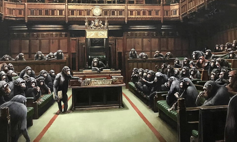 banksy devolved parliament bristol museum