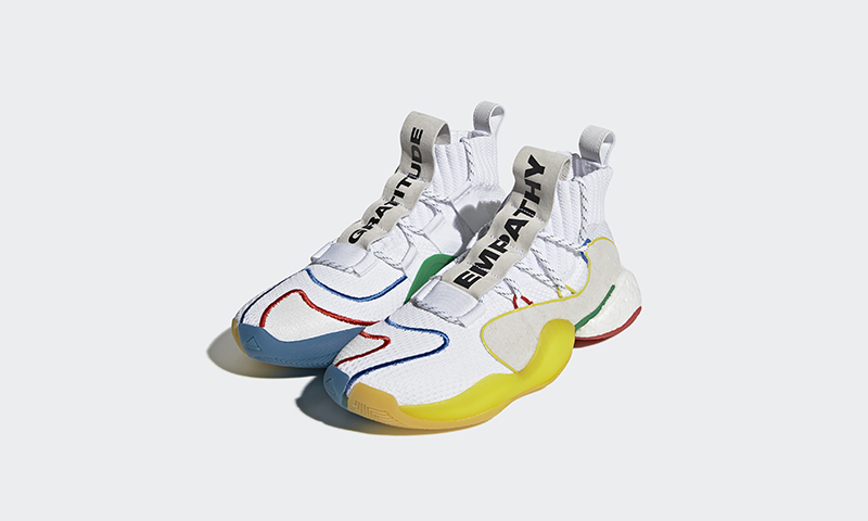 Pharrell's Message is Clear on the adidas Crazy BYW X Gratitude