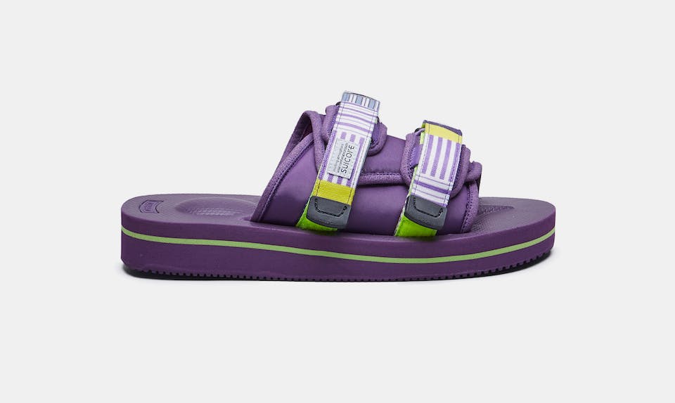 suicoke moto v depa v2 sandals purple neon release date price info