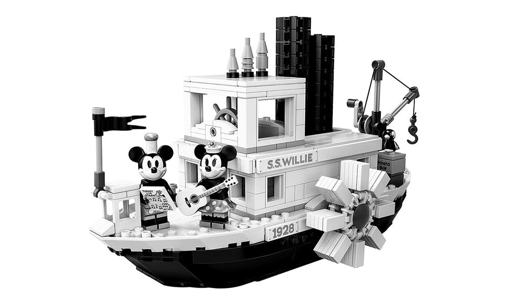 lego ideas steamboat willie set disney